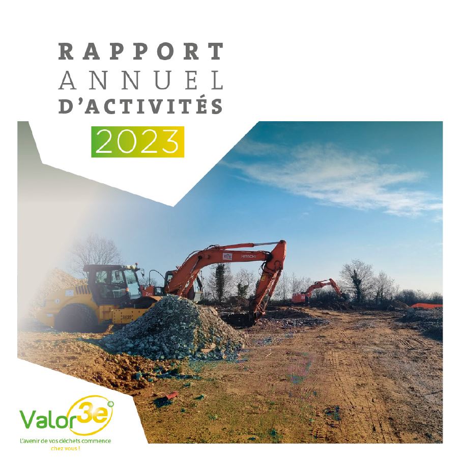 couverture du rapport annuel valor3e 2023