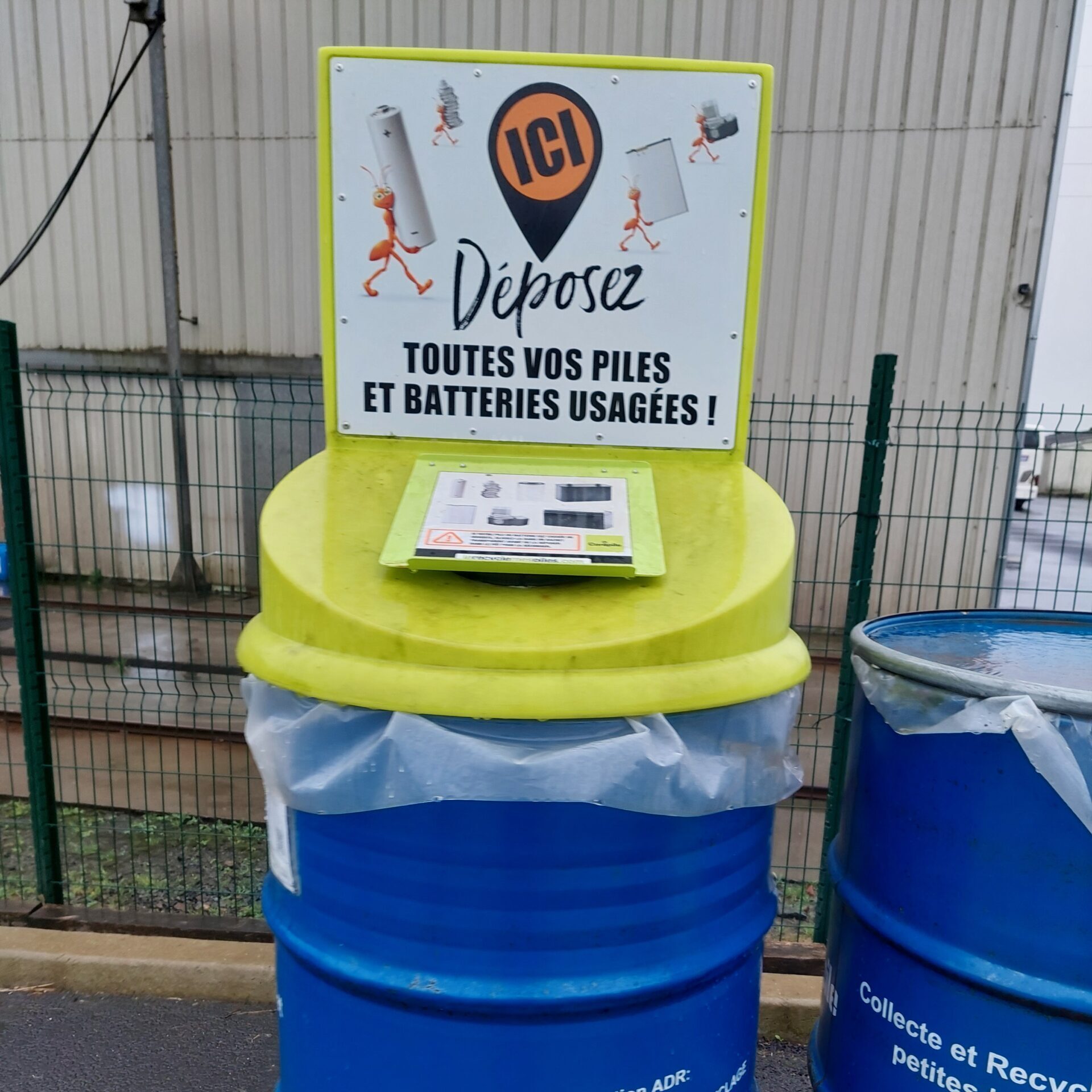 fut de collecte des piles, batteries et accus Corepile valor3e