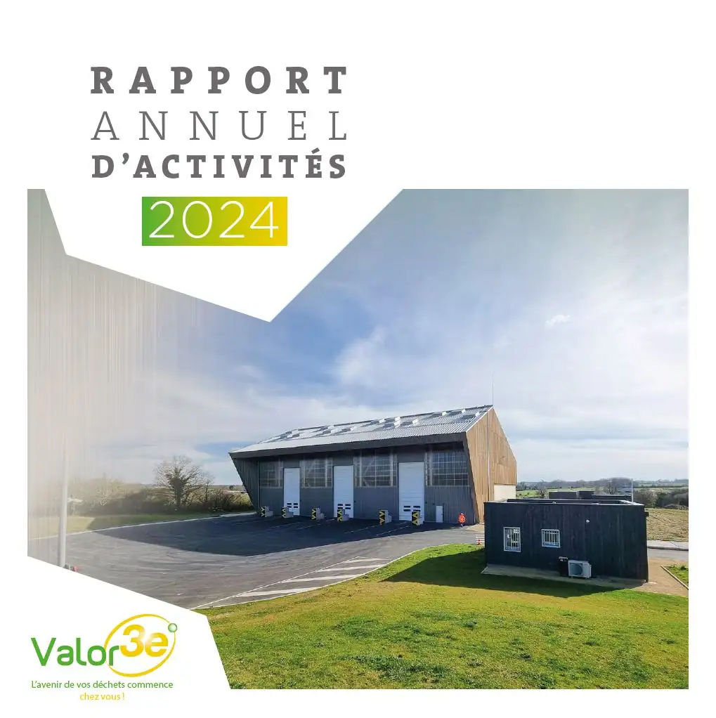 image de couverture du rapport d'activités 2024 de Valor3e